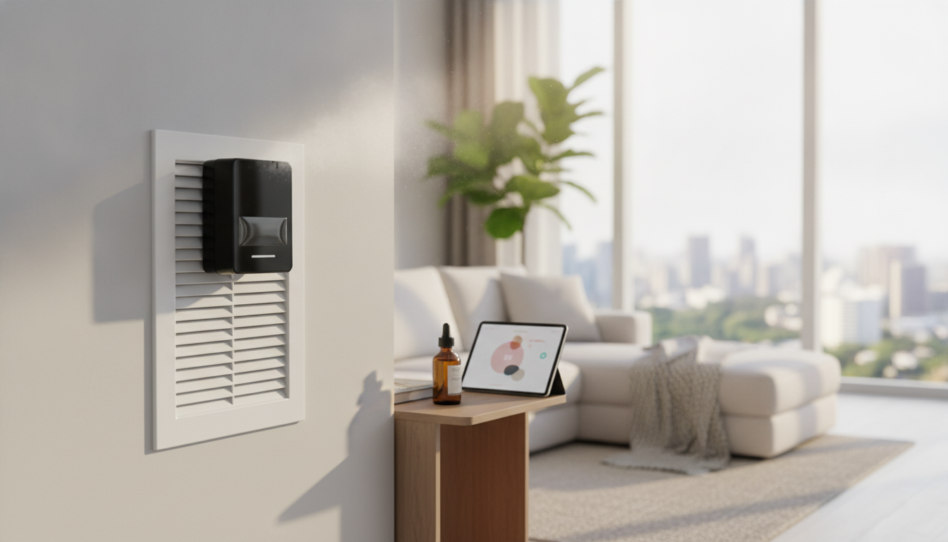 App-Controlled HVAC Essential Oil Diffuser Guide
