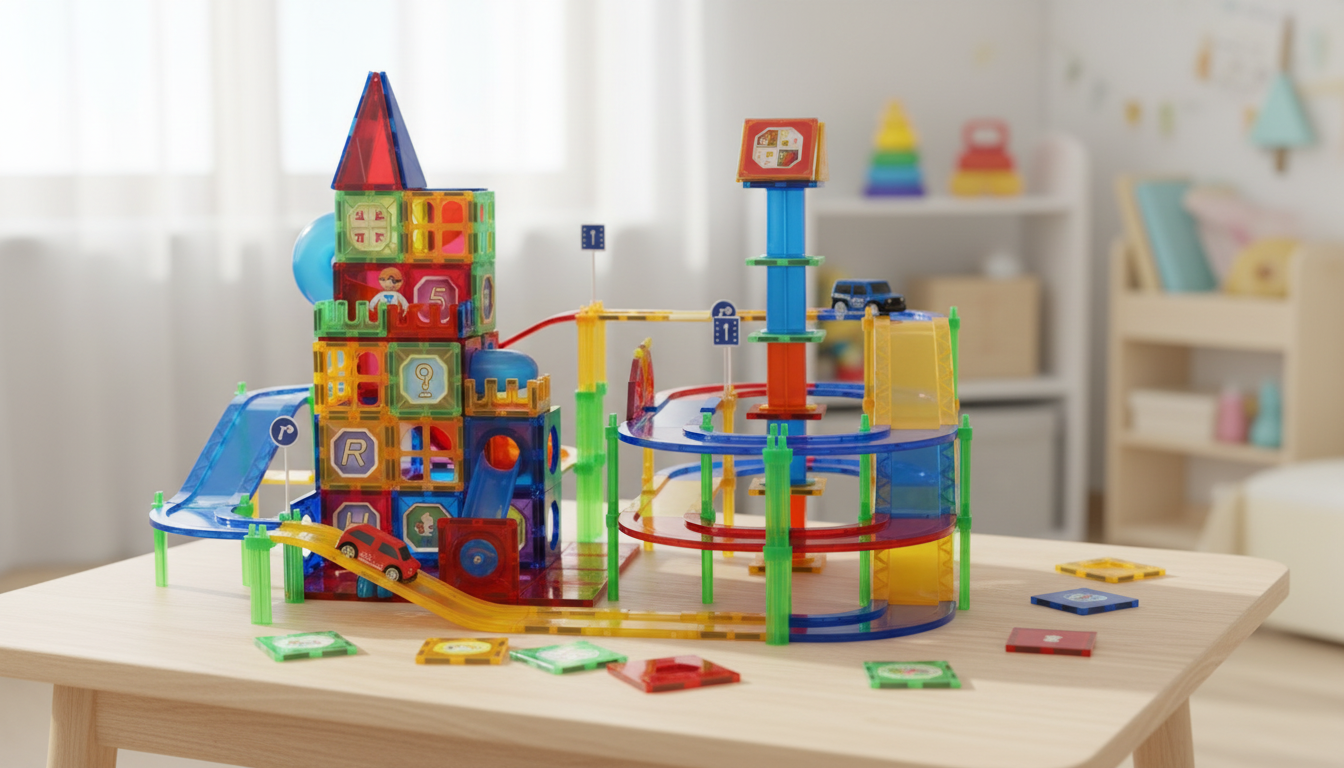 Magnetic Pipe Track Building Set Guide: Smooth Runs